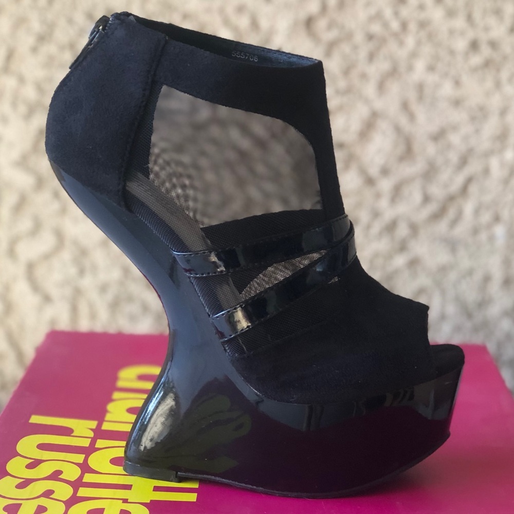 Wedged/heels black 6 from CR - Picture 4 of 5